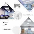 thumbnail image 5 of Green Coastal Fluorescent Light Covers, Nautical Summer Beach Coral Sea Turtle Magnetic Light Covers for Ceiling Lights, Fluorescent Ceiling Shade Filters for Classroom Bedroom Office 4x2Ft x 2PCS, 5 of 8