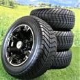 thumbnail image 3 of Antego Tire and Wheel (Set of 4) 215/50-12 4 Ply (Set of 4) BLACK Aluminum Golf Assembly, 3 of 7