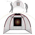 thumbnail image 1 of Quzzie Golf Practice Net for Indoor And Outdoor Use, Garden, Teeing Target, Chipping Target, Golf Training Equipment, Hitting Net, Portable, Foldable, 1 of 8