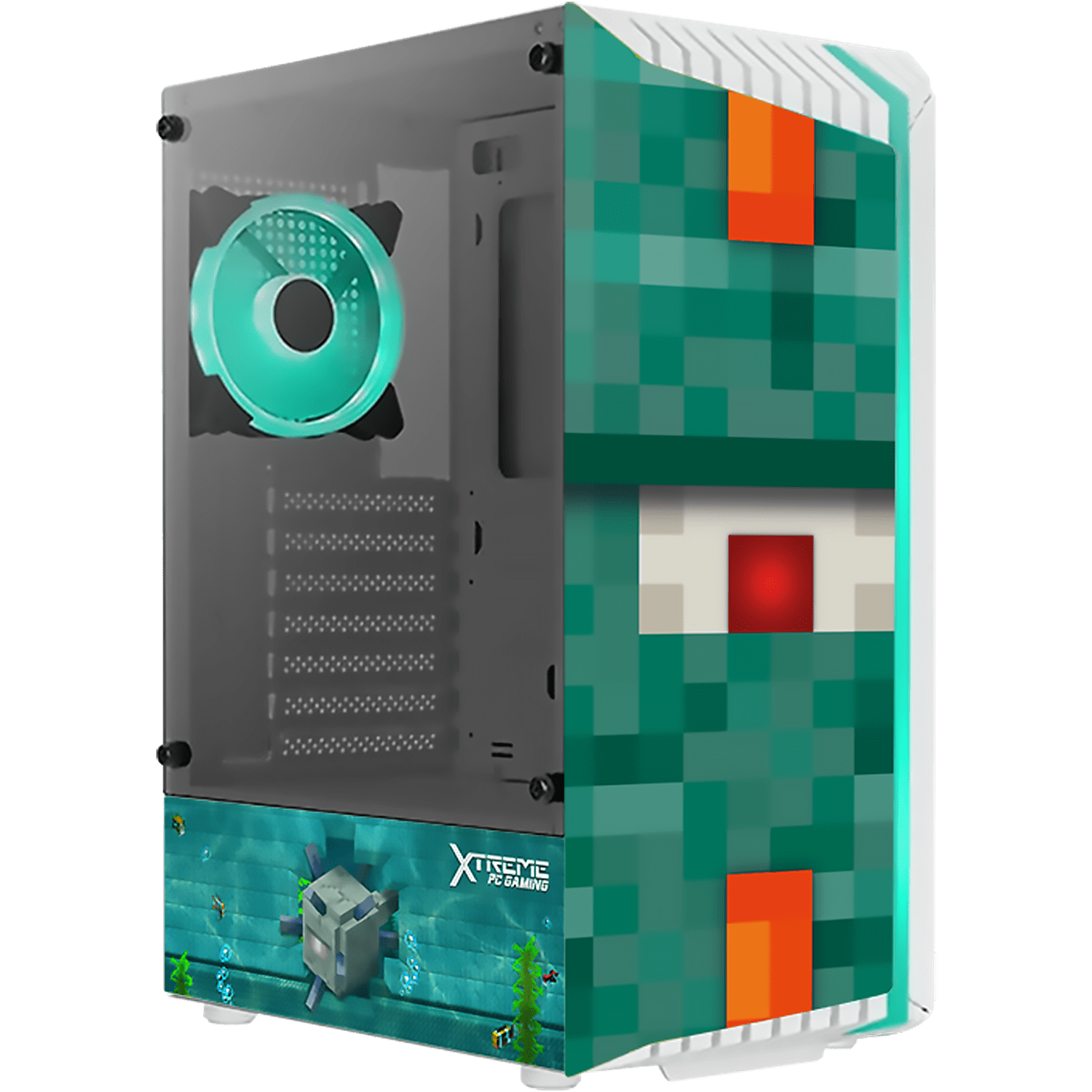 Gabinete Gamer XTREME PC GAMING Minecraft Elder Guardian Edition ...
