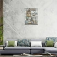 thumbnail image 6 of Farmhouse Bathroom Wall Art Rustic Country Bathroom Sign Pictures Wall Decor Farmhouse Cotton Today I Choose Joy Canvas Prints Painting Modern Home Framed Artwork for Toilet Bedroom Living Room, 6 of 6