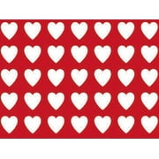 Pack of 1, Valentines Gift Wrap 24" x 417' Gift Wrap Half Ream Roll for Holiday, Party, Kids' Birthday, Wedding & Special Occasion Packaging