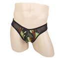 thumbnail image 2 of Los Hombres \ 's De Gasa  Breve Malla Interior Suspensorio Braga Camuflaje Negro Baoblaze Gasa breve, 2 of 8
