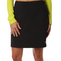 Sofibella Women's 18" Golf Skort (Black, Small)