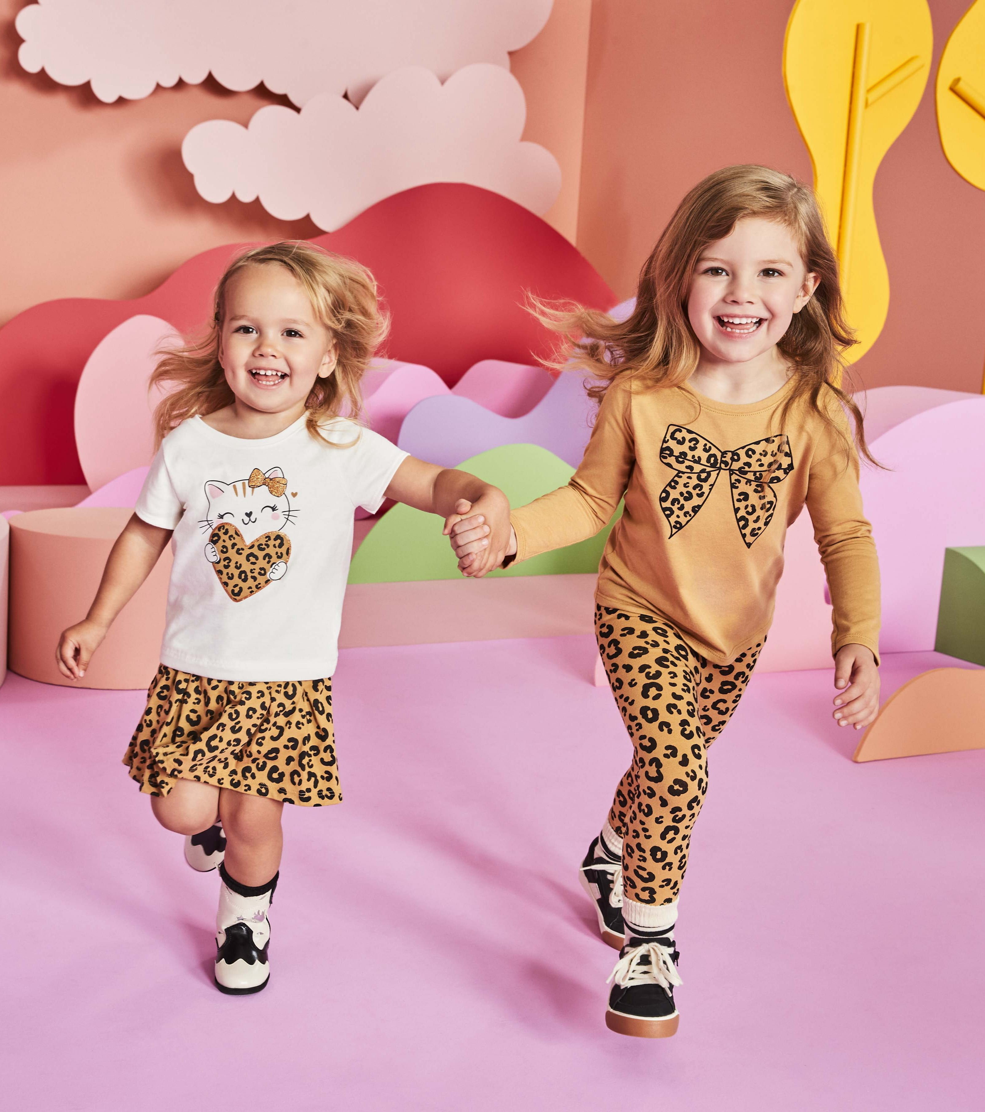 Garanimals Newborn, Baby & Toddler Girl Cotton Pull-on Leggings, Sizes 0M–6T, Single & 3-pack