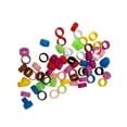 thumbnail image 2 of Anillos de pájaros de pájaros Etiquetas de pájaros Marcadores Fuentes de pájaros para palomas Parrots codorniz estilo A, 2 of 8