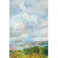 thumbnail image 2 of Theodosiou, Matina 11x14 White Modern Wood Framed Museum Art Print Titled - Spring Meadow, 2 of 4