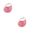 thumbnail image 1 of Minnieouse Sombreros para el sol Verano Clip-On Gorras Visera de lino transpirable Ajustable Ala ancha Casual Top vacío Deportes Regalo Viaje Playa rosa rosa 2piezas Minnieouse CBP266814, 1 of 6