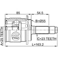 thumbnail image 2 of Febest OUTER CV JOINT REAR 25X55X23 # 0310-RD5R OEM 42330-S9A-305, 2 of 2