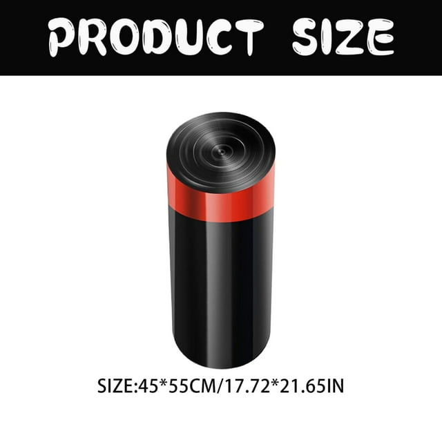 Classic Kitchen Accessories, Disposable Garbage Bag Thickened Flat Mouth with Rolled Garbage Bag Garbage Bag