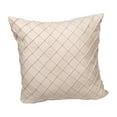 thumbnail image 1 of Solid Velvet 3D Effect Throw Covers,Multi Color - Beige-45x45cm Creamy White-50x50cm, 1 of 10