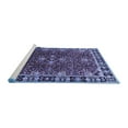 thumbnail image 2 of Ahgly Company Machine Washable Indoor Rectangle Oriental Blue Traditional Area Rugs, 5' x 8', 2 of 4