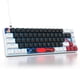 thumbnail image 1 of Teclado mecánico Ussixchare 60% Interruptor rojo con cable de 68 teclas, 1 of 8