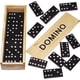 thumbnail image 1 of Juego de dominó tradicional 28 piezas con caja de madera y tapa deslizante NQ, 1 of 5