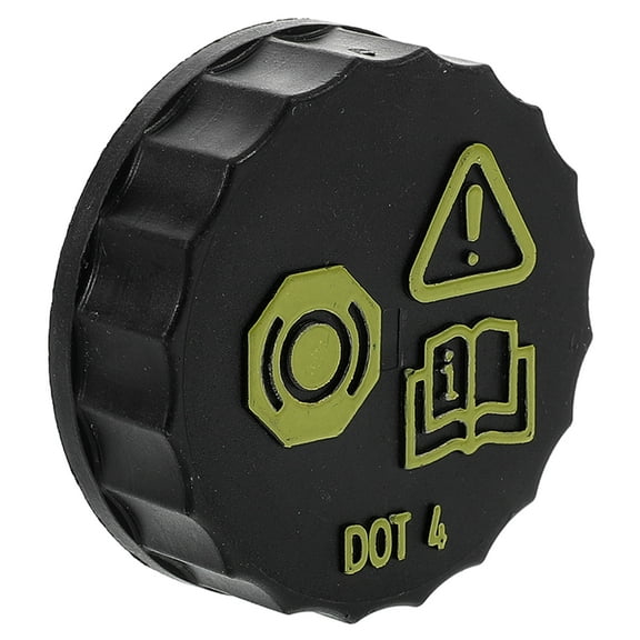 Durable Plastic Engine Oil Cap for Car Compatible with Most Vehicles Prevents Leaks Black