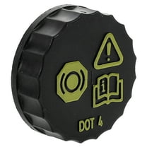 Durable Plastic Engine Oil Cap for Car Compatible with Most Vehicles Prevents Leaks Black