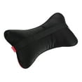 thumbnail image 3 of Unique Bargains 2 Pcs Red Black Washable Car  Headrest Pillow Head Neck Support Cushion, 3 of 4