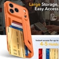 thumbnail image 2 of Funda Oterkin para iPhone 17 Pro Max con Cartera, Soporte y Bloqueo RFID, 2 of 8