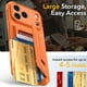 thumbnail image 2 of Funda Oterkin para iPhone 17 Pro Max con Cartera, Soporte y Bloqueo RFID, 2 of 8