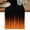 Orange, variant on Navy Blue Black Ombre Cotton Linen Table Runner for Dining Kitchen, Modern Abstract Striped Gradient Wedding Outdoor Party Tablerunners, Dresser Scarf Coffee Tablecloth Runners 13x90 Inches