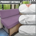 thumbnail image 6 of XYZCANDO Light Purple RV Dinette Cushion Covers Daisy RV Accessories Universal Cushion Covers for Couches and Sofas Comfortable Loveseat Sofa Chair Cover Furniture Protection Camper, 6 of 7