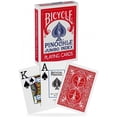 thumbnail image 3 of Brybelly GUSP-1009 Vélo Pinochle Jumbo Index - Rouge & Bleu, 12 Plateaux, 3 of 6