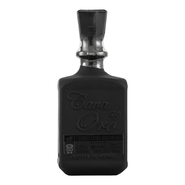 Tequila Gran Cava de Oro Añejo Black 750 Ml Gran Cava de Oro Tequila, Añejo, Black
