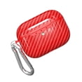 thumbnail image 3 of Moyic Estuche para auriculares Auriculares inalámbricos con Bluetooth Protector de silicona para Cables de audio/vídeo Rojo, 3 of 8