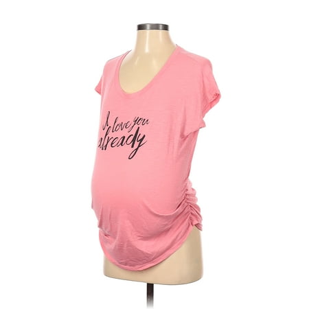 

Pre-Owned Motherhood Women s Size S Maternity Short Sleeve T-Shirt