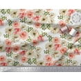 thumbnail image 2 of Soimoi Rayon Crepe Fabric Ranunculus with Bunch Floral Print Fabric by The Yard 46 Inch Wide, 2 of 3