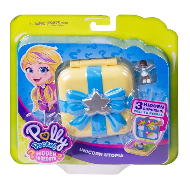Micro Estuche Polly Pocket Escondites Secretos Shani Unicornio