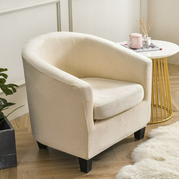 Stretch Armchair Club Chair Sofa Cover, Goory Chair Covers for Armchairs Tub Barrel Chair Seat
