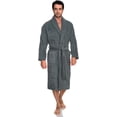 thumbnail image 1 of Men's Robe, Turkish Cotton Terry Shawl Bathrobe, 1 of 4