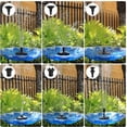 thumbnail image 6 of 10W Solar Fountain Pump with Multiple Nozzles & Pipe, DIY Water Feature Kit for Outdoor Bird Bath, Garden, Ponds, Fish Tank and Aquarium, 6 of 9