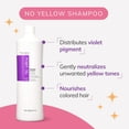 thumbnail image 4 of Champú morado Fanola No Yellow, 1 litro, para rubias, decoloradas y grises, 4 of 8