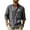 Gray, variant on lmcalzta Men's Linen Shirts Long Sleeve Button down Lapel Collar Regular Fitted Shirt Casual Summer Beach Shirts