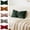 Gray, variant on Solid Color Bow Decorative Throw Pillow, Soft Plush Velvet Cushion with Invisible Zipper, Non-Shedding for Bed Sofa Office Chair Backrest, Bedroom Living Room Home Decor Accent, Red