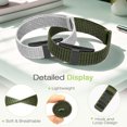 thumbnail image 4 of Vodtian Nylon Sport Bands Compatible with Hume Band 1.0, Solo Loop Adjustable Strap for Women Men, 4 of 6