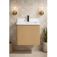 thumbnail image 4 of Lucas 24" Floating Bathroom Vanity Washed Oak, 4 of 11