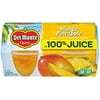 Del Monte Mango And Pineapple Fruit Cup Snacks, 4 Ounce Cups