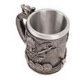 thumbnail image 4 of Taza de acero inoxidable, jarra de cerveza vikinga, taza de café vikinga vintage, jarra de cerveza de resina de primera línea, 4 of 12