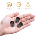 thumbnail image 2 of 16 Pcs Embouts Noirs pour Baby-Foot Bouchons de Tige de Table de Baby-Foot Embouts de Sécurité en Fer, 2 of 8