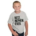 thumbnail image 3 of Best Nephew Ever Family Aunt Uncle Boys Kids T Shirt Tees Tops Teen Brisco Brands M, 3 of 6