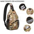thumbnail image 3 of Sushi Roll Kawaii Cartoon Sushi Lightweight Travel Sling Backpack Multipurpose Durable Small Travel Backpack, 3 of 6