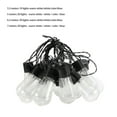 thumbnail image 2 of Windproof Waterproof Solar String Light Bulb Indoor Outdoor 2 Modes Strip Lightbulb Wedding Thanksgiving Lighting Decoration Colorful 6.5m, 2 of 7