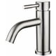 thumbnail image 1 of Grifo mezclador para lavabo de acero inoxidable cepillado mate, 1 of 4