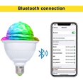 thumbnail image 2 of Disco Ball Light With Remote Control 16.4ft E26/e27 Screw Socket Bluetooth Speaker Sound Activated Rgb Disco Party Rorate Light Bulb For Party Birthda, 2 of 5