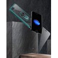 thumbnail image 4 of iPhone 7| iPhone 8 Case, [ Military Grade ] with [ Glass Screen Protector] 15ft. Drop Tested Protective Case | Kickstand | Compatible with Apple iPhone 8/ iPhone 7 -Dark Green, 4 of 5