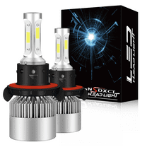 NSDXCT for Jeep Renegade 2015-2018 H13/9008 High&Low Beam LED Headlight White 6000K 2Pcs