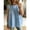 Blue, variant on SwiftWear Women's Cute Ruffle Tank Top Crew Neck Cotton Linen Blend Summer Loose Sleeveless Top Casual Flowy Shirts